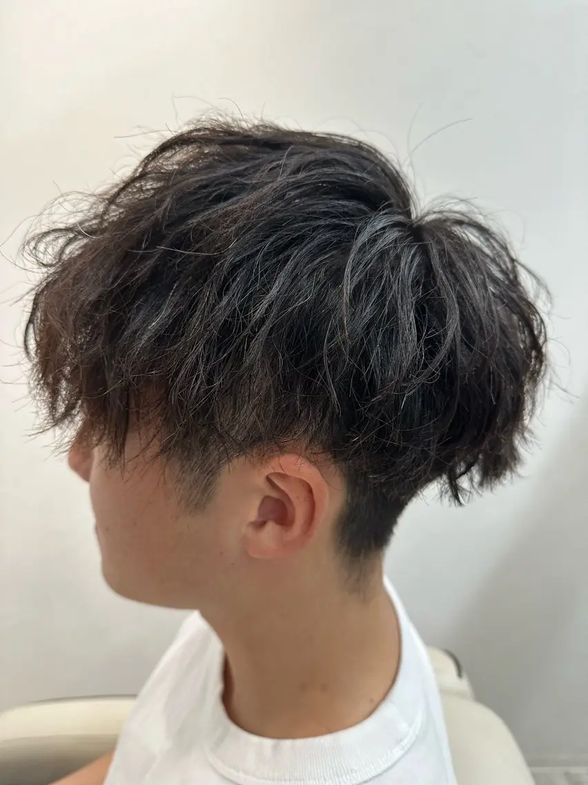 ショート ツイストパーマ 佐藤 はるとのヘアスタイル
