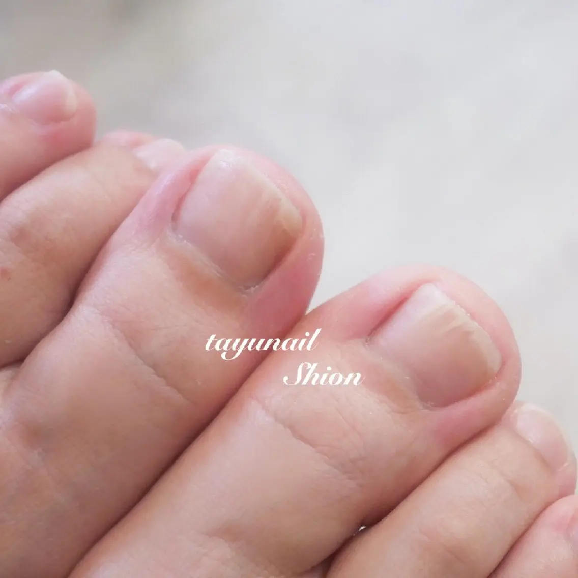ネイル フットネイル ジェルネイル パラジェル ネイルサロン 【たゆnail】のネイルデザイン