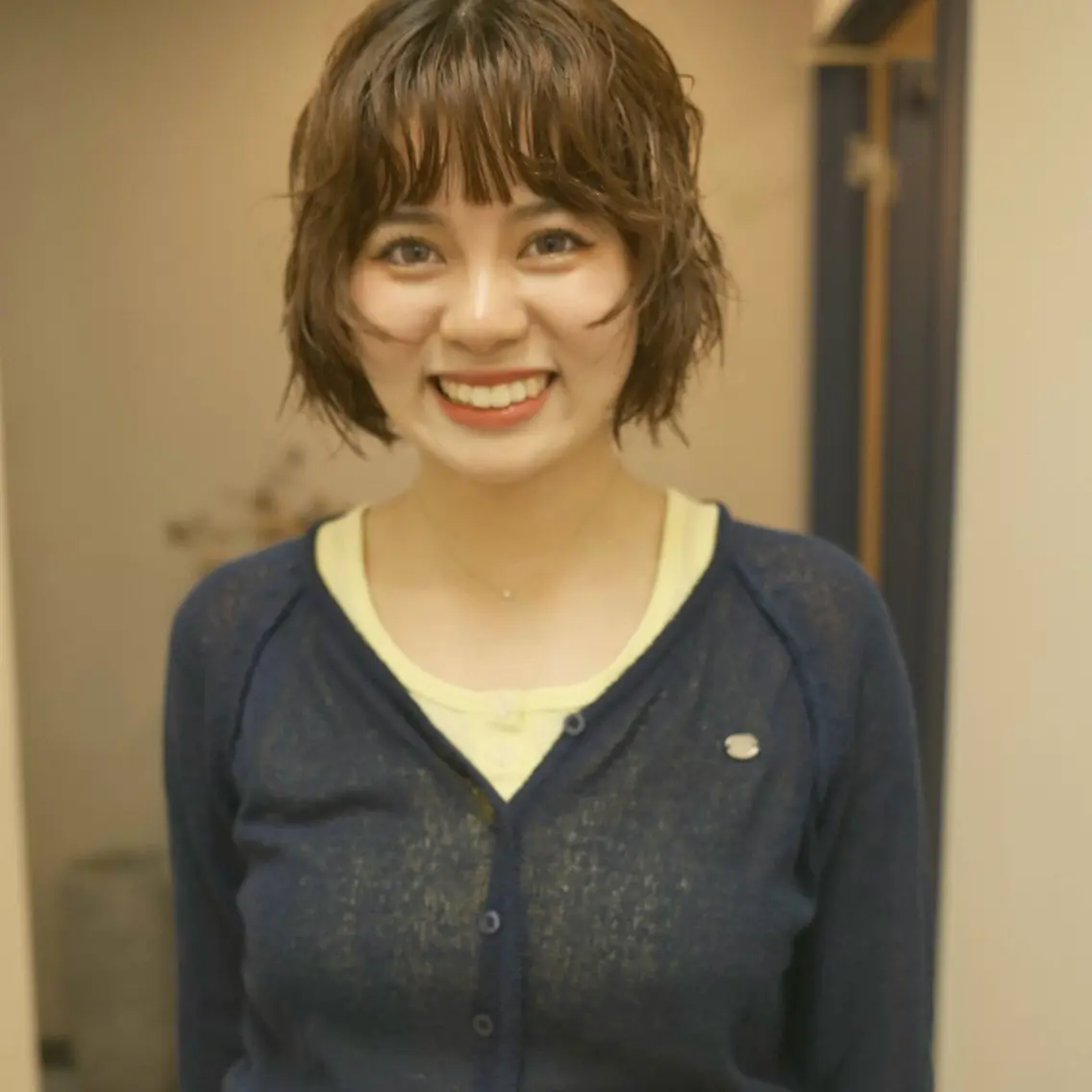 ショート パーマ パーマ/透明感カラー 元町🌱takutoのヘアスタイル