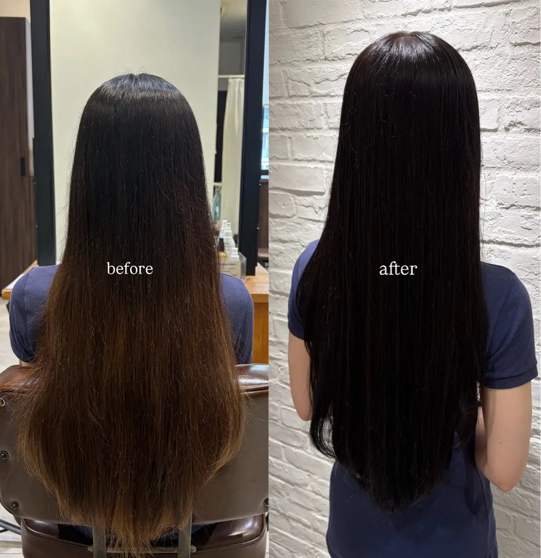 カラー 清水 璃央のヘアスタイル