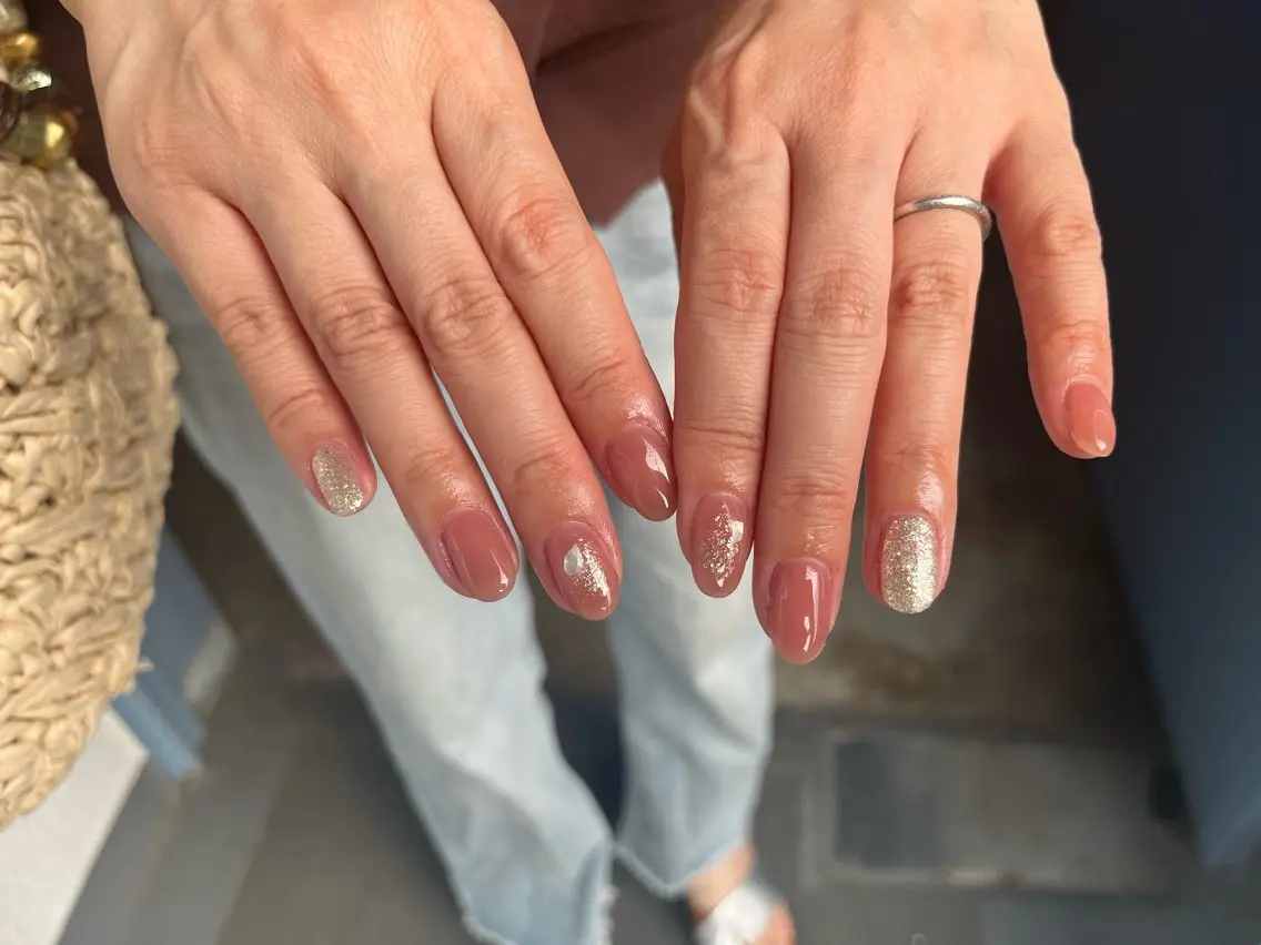ネイル シンプルネイル kiki nail たまプラーザのネイルデザイン