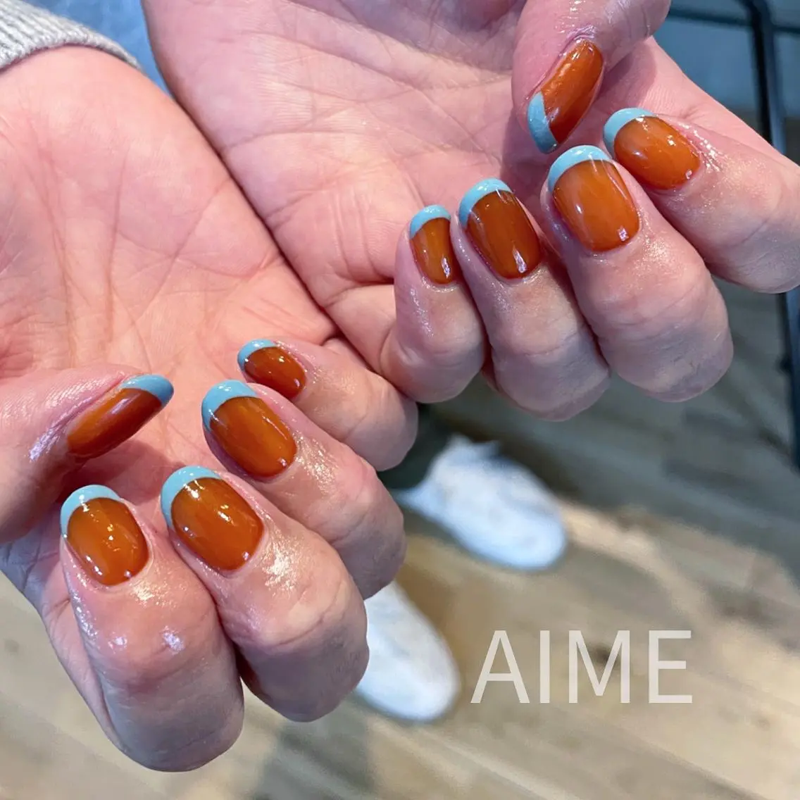 ネイル ハンドネイル AIME (momo)のネイルデザイン