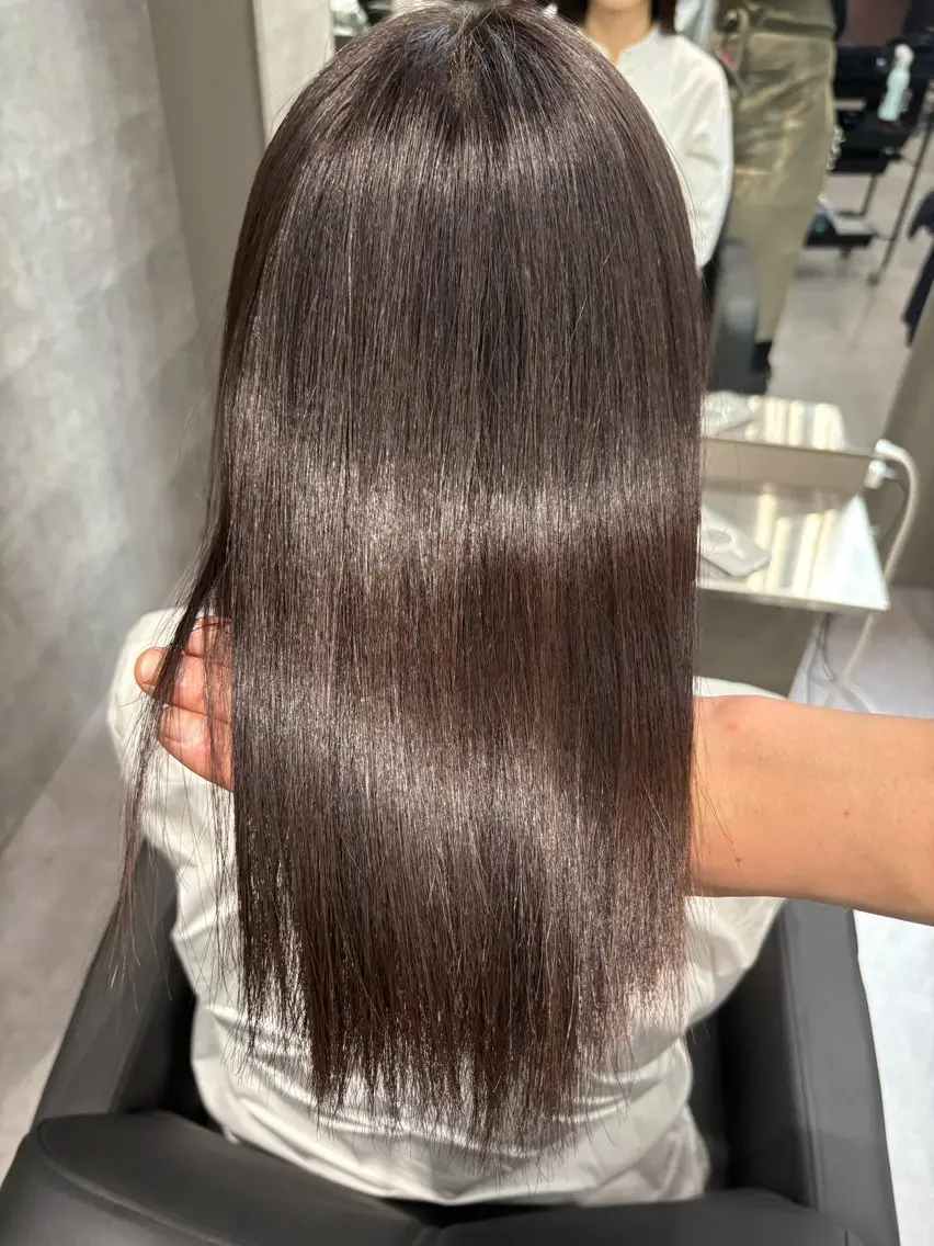 酸性ストレート 髪質改善のヘアスタイル