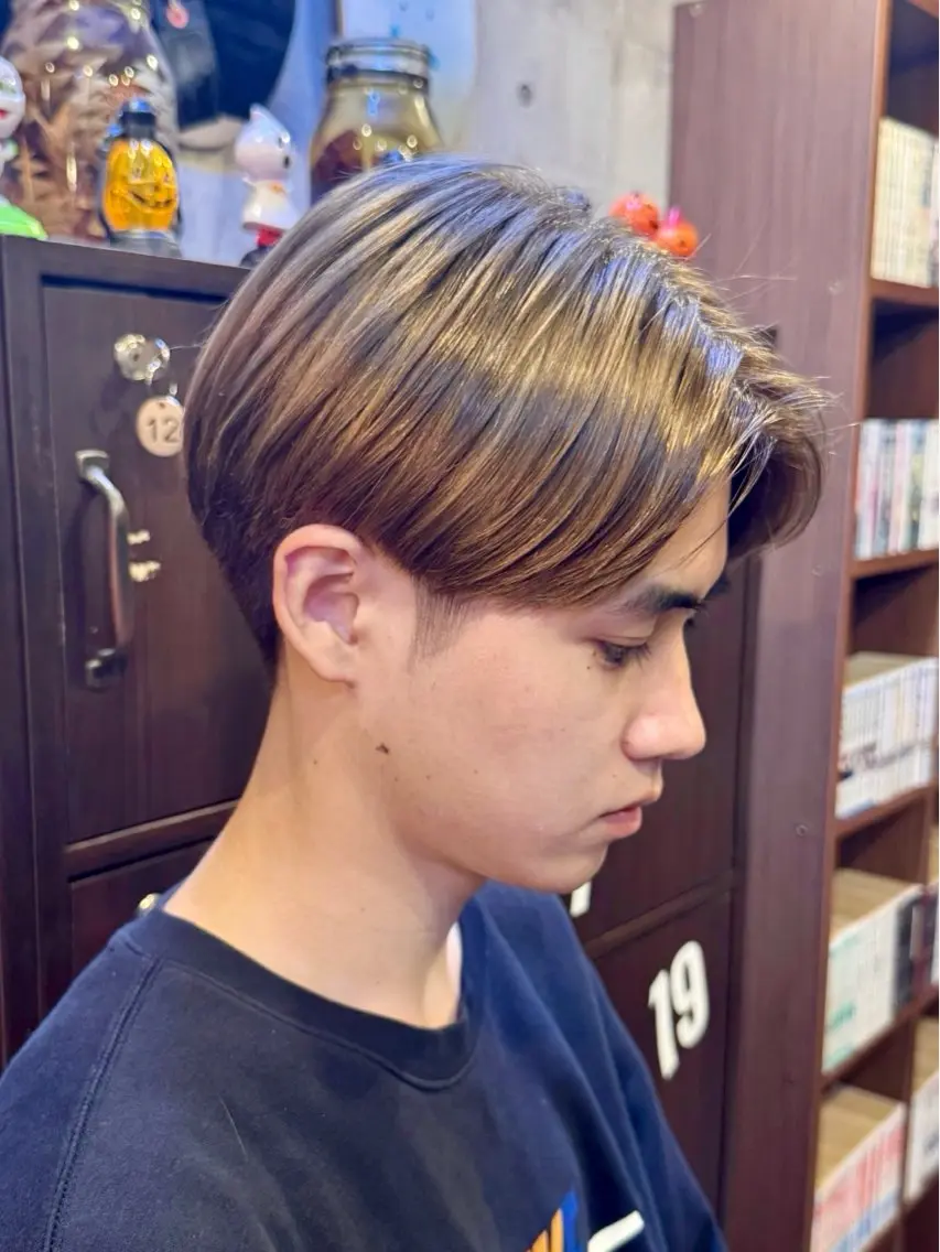 ショート メンズ カット 【扉gate】野崎 英幸のヘアスタイル