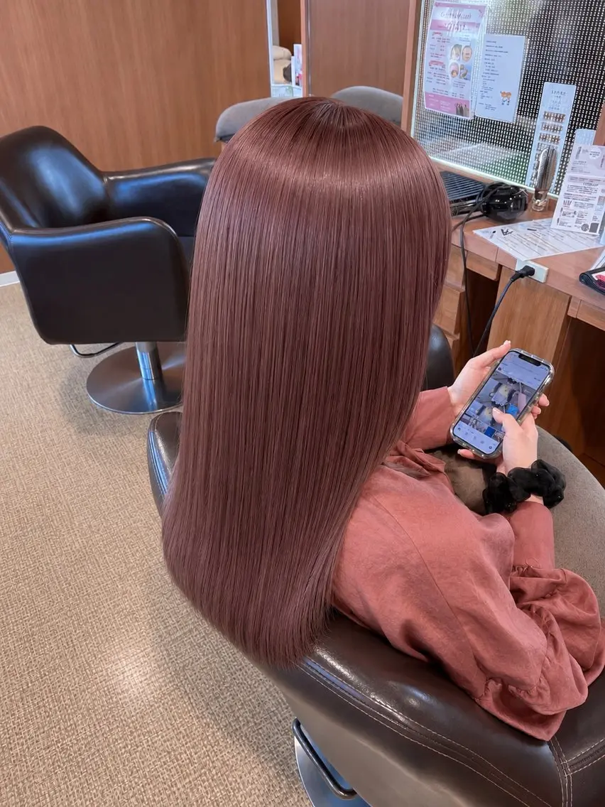 ロング ヘアカラー トリートメント CUBE/ Harukaのヘアスタイル