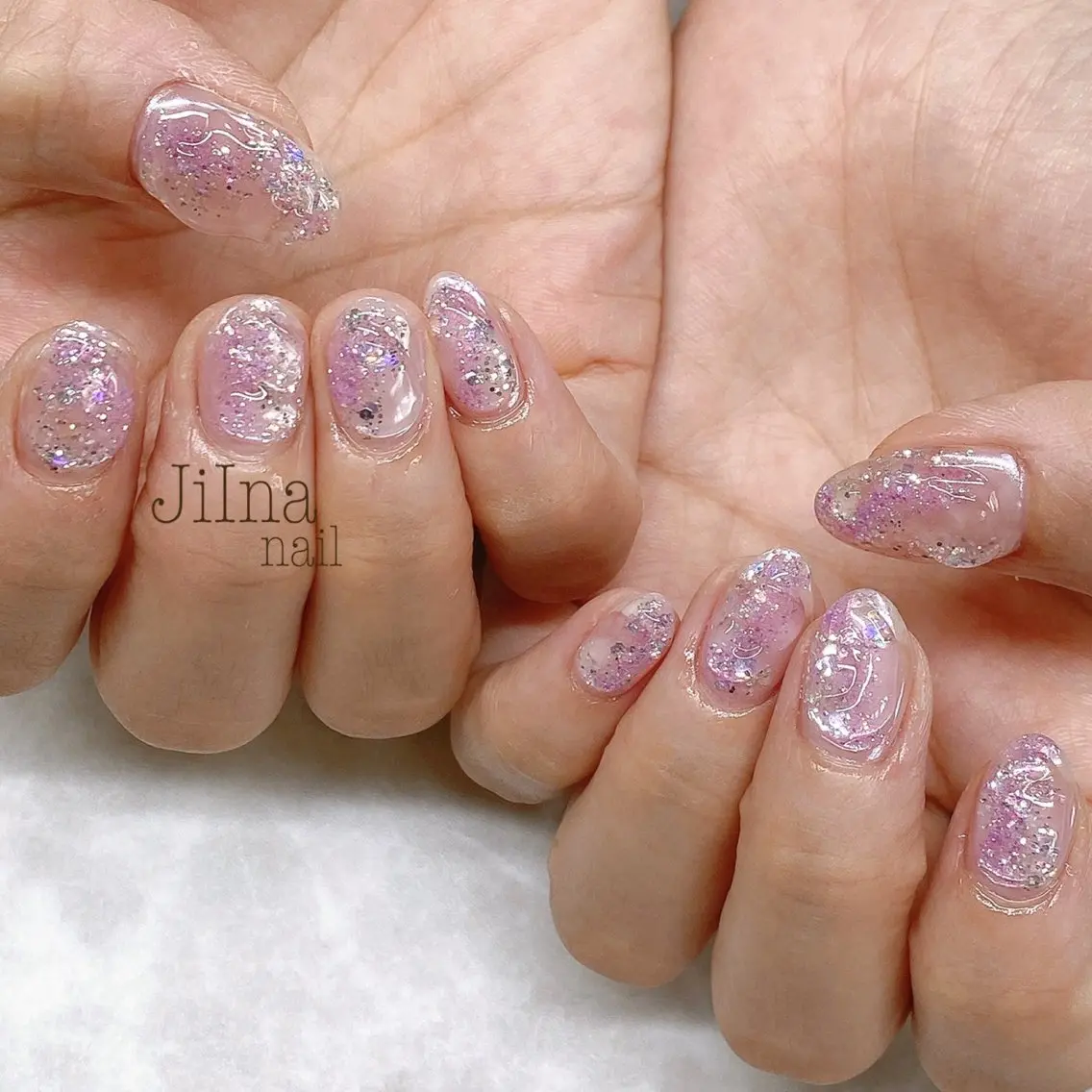 ネイル 持ち込み JiIna nailのネイルデザイン