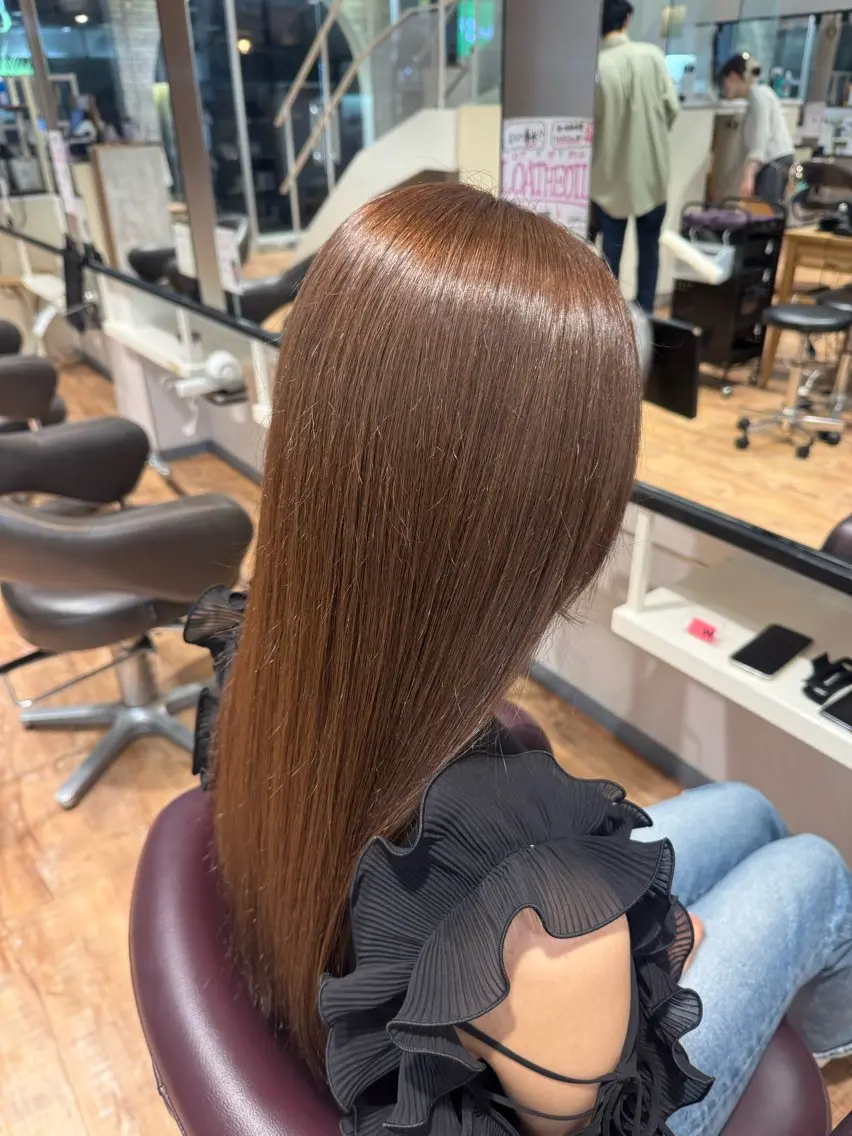 ロング ヘアカラー トリートメント hip's eyes SHUNのヘアスタイル