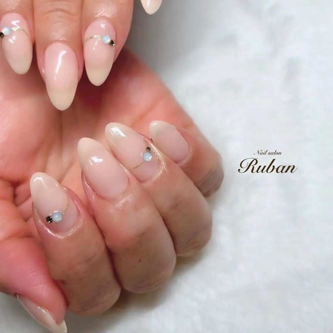 ネイル ワンカラーネイル シンプルネイル Nail salon Rubanのネイルデザイン