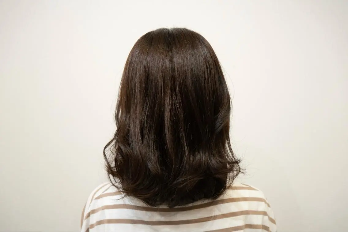ミディアム カラー ベージュカラー 能登谷 泉稀のヘアスタイル