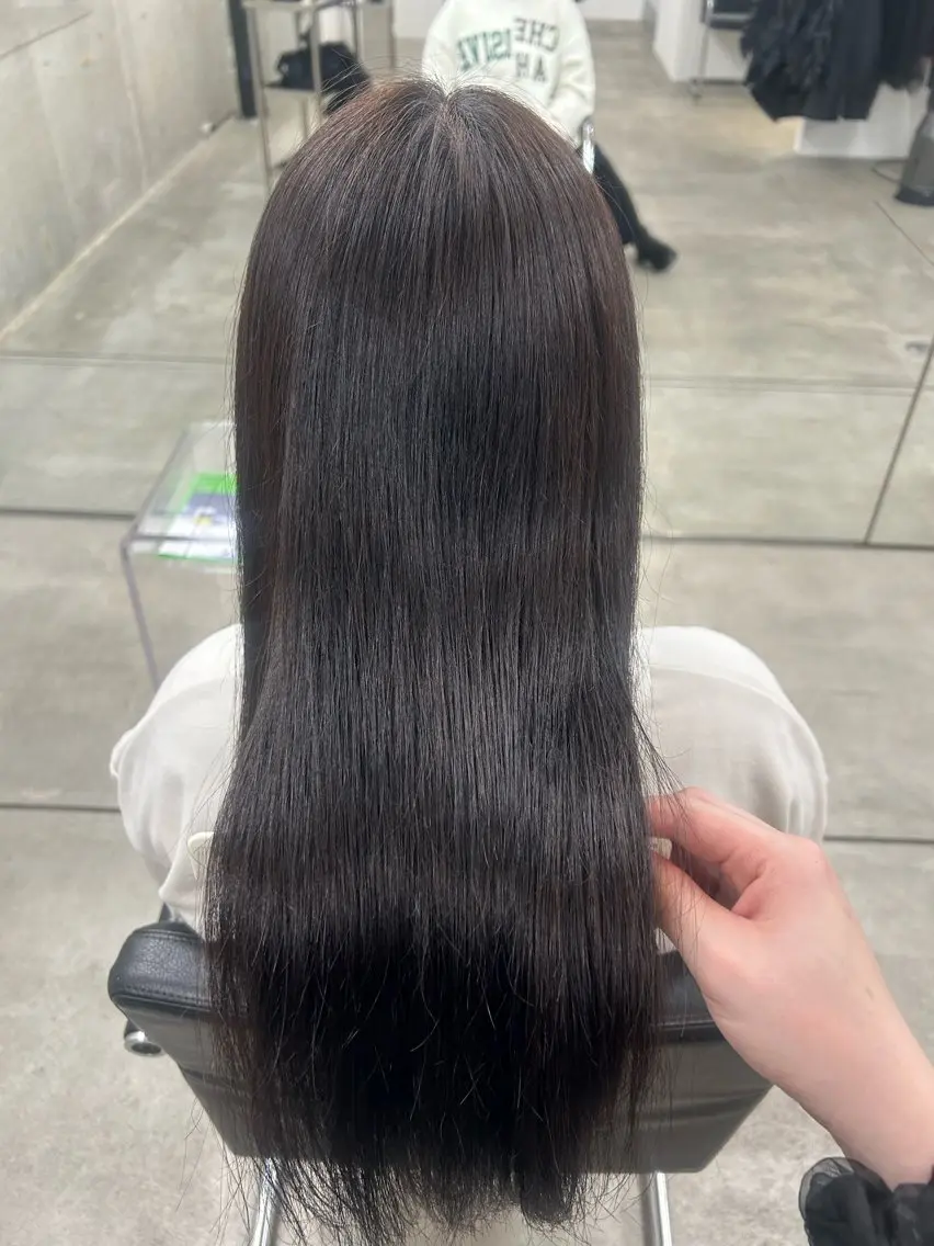 ロング カラー 透明感カラー 北浦 雅のヘアスタイル