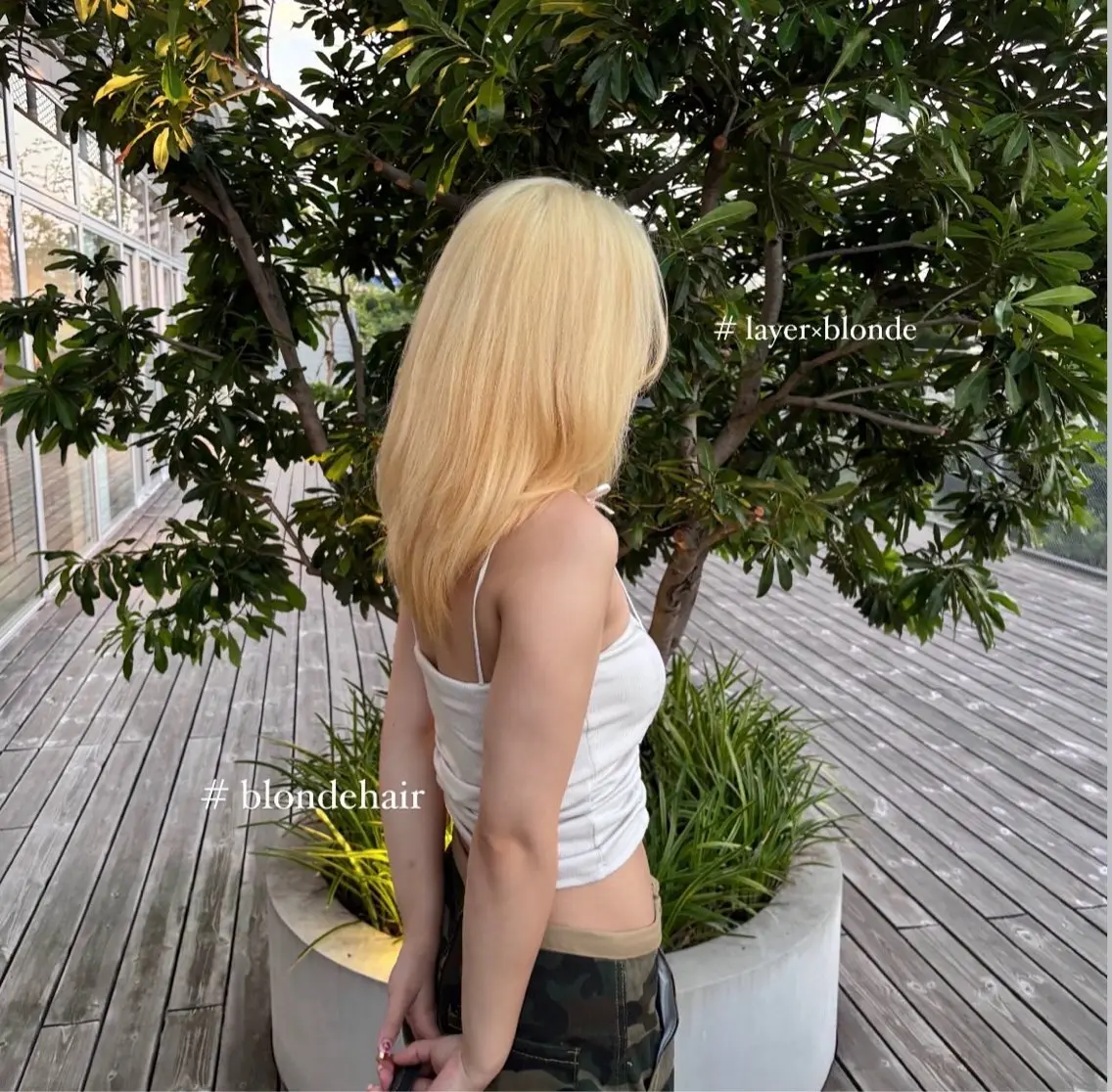 🥣骨格矯正 cut × W color ＋ treatmentの写真