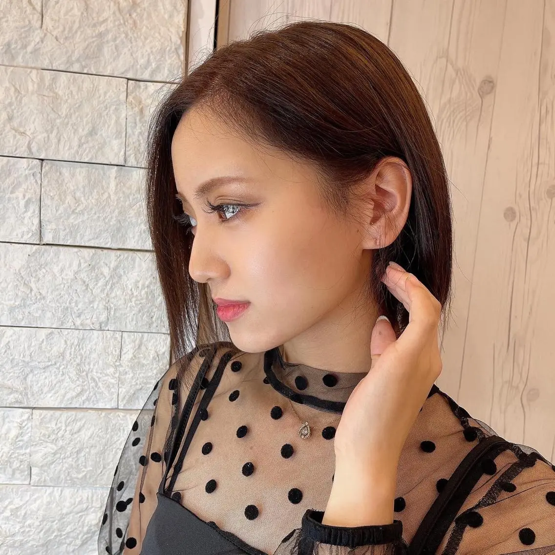 カラー ブラウンカラー カット ヘアカラー Kazu 🌠名古屋 ハイトーン/レイヤーのヘアスタイル