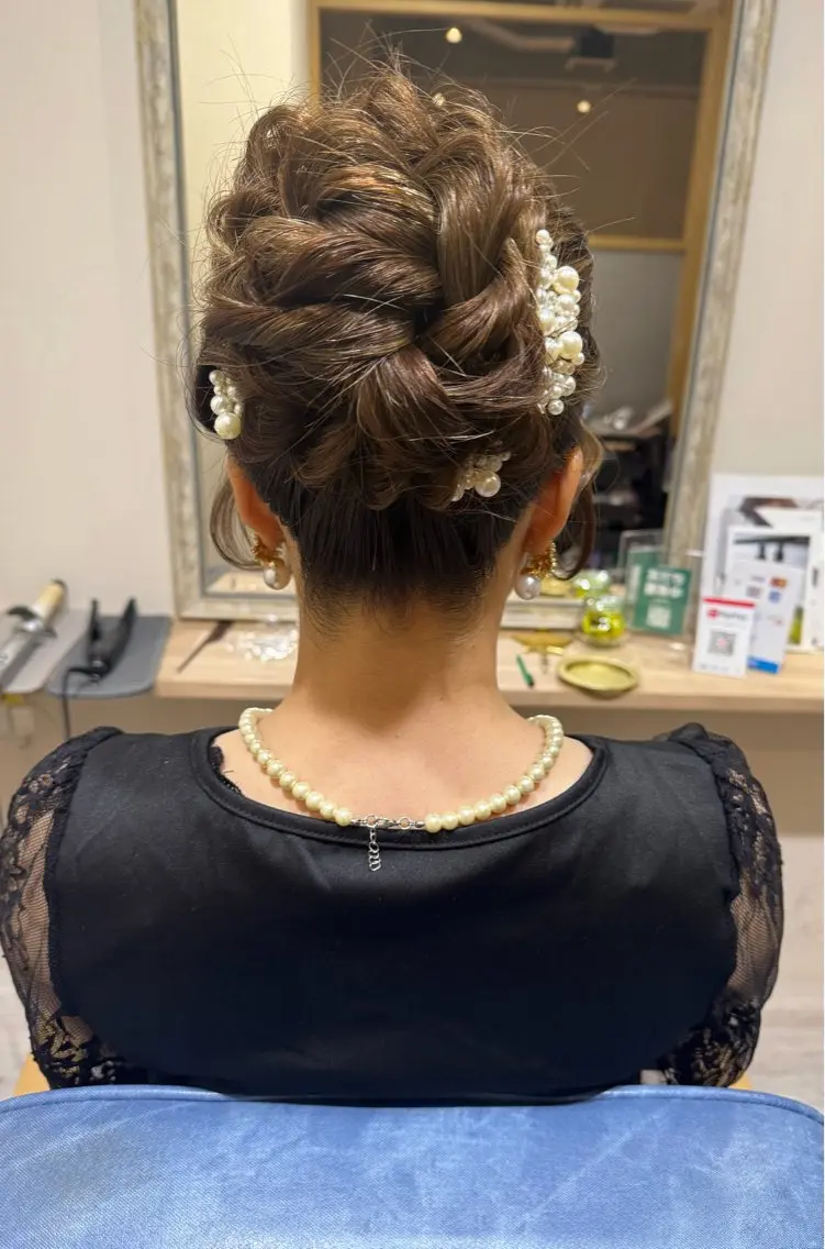 ロング ヘアセット Connect Rumiのヘアスタイル