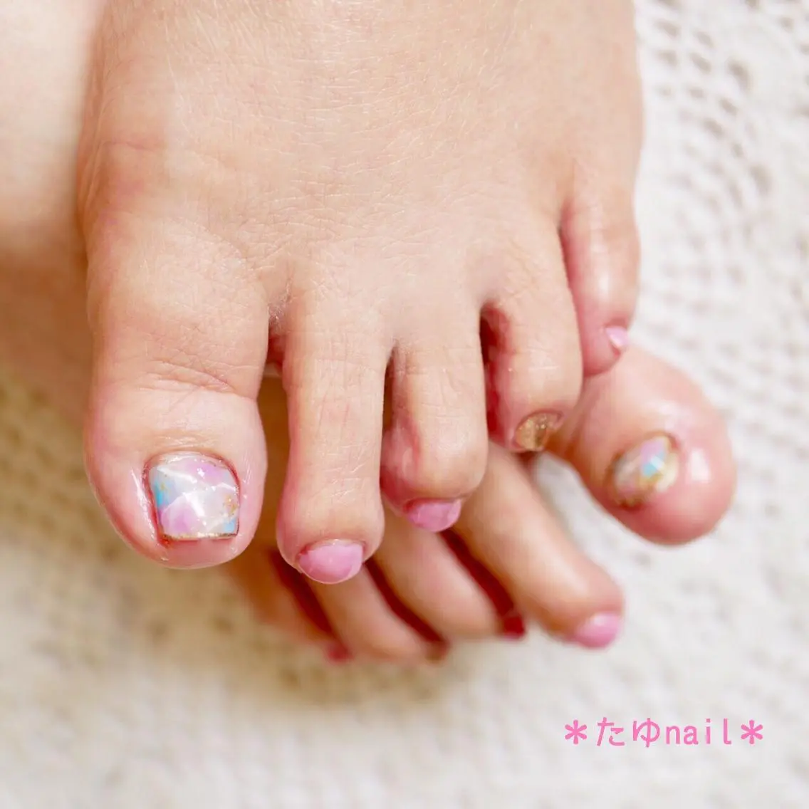 ネイル フットネイル ネイルサロン 【たゆnail】のネイルデザイン