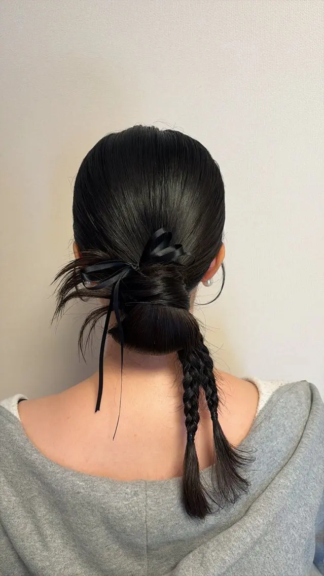 ロング ヘアアレンジ 加藤 貴子のヘアスタイル