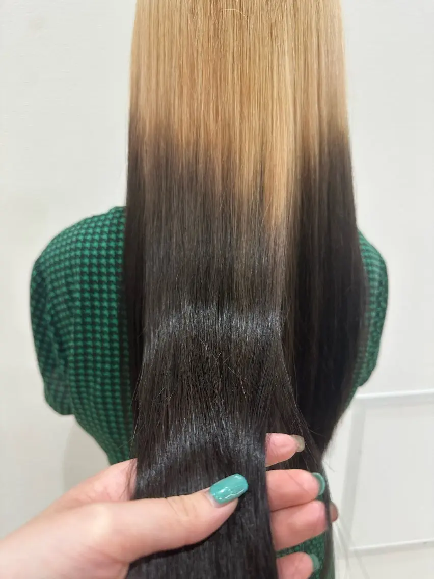 ロング トリートメント aoba🧁🎹 カラー／ネイルのヘアスタイル