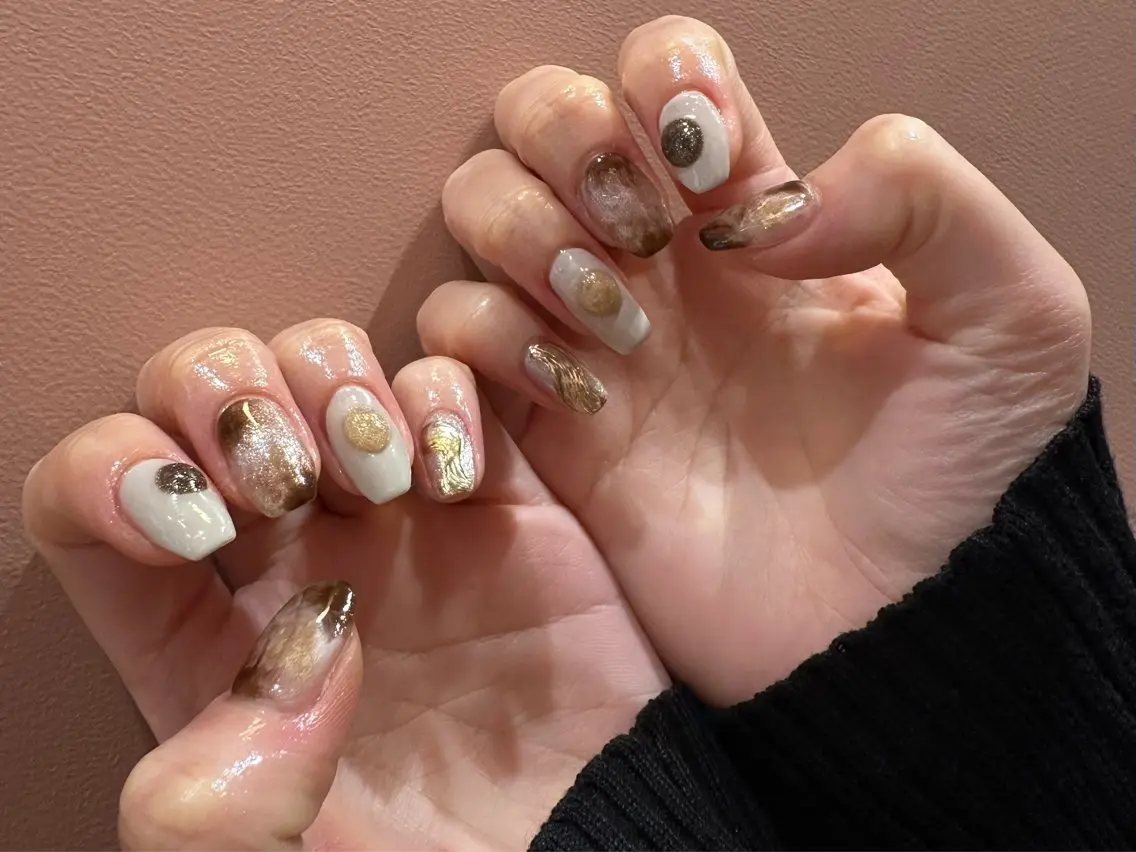 ネイル ハンドネイル unopulir Kahoのネイルデザイン