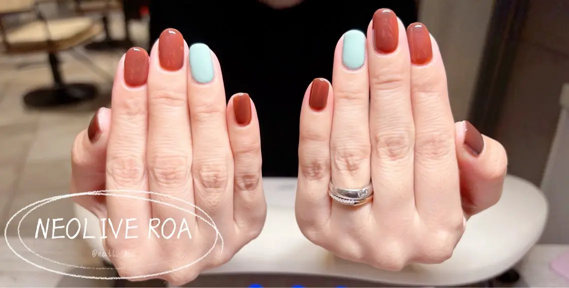 ネイル ワンカラーネイル ハンドネイル 【ROA】 kaho✩.*˚のネイルデザイン