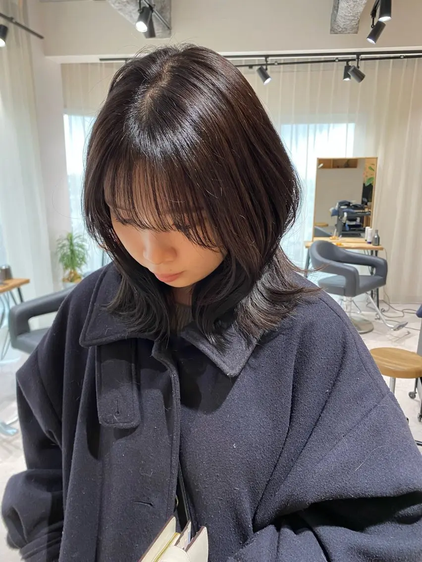 ミディアム カラー 透明感カラー iroha/ n.w.h🎀のヘアスタイル