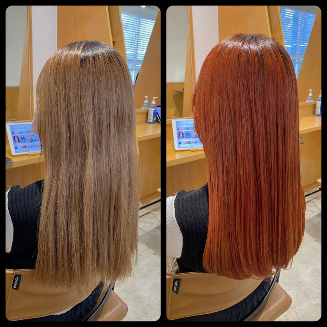 ロング カラー AmphiTokyo 池邉智成のヘアスタイル