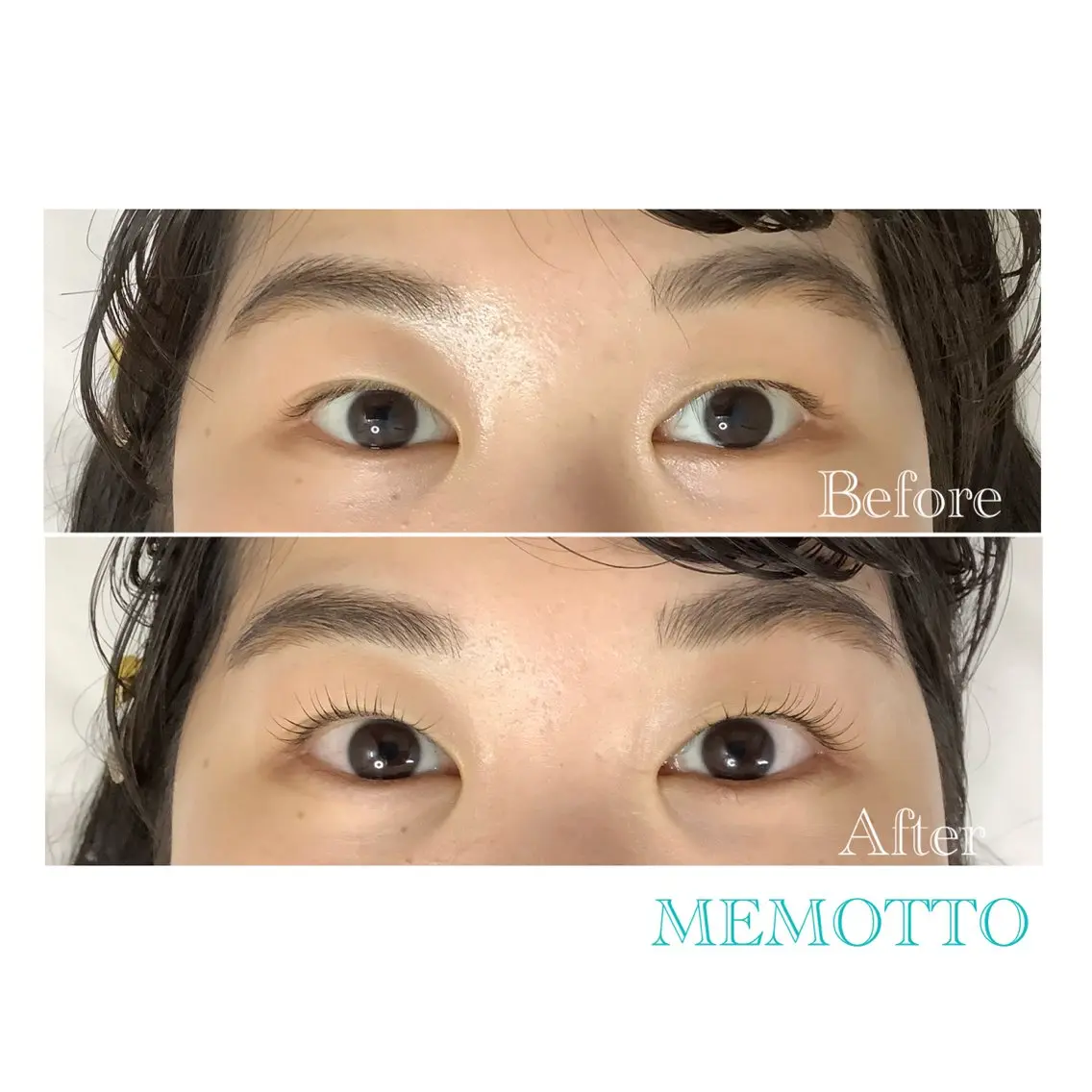 マツエク・マツパ 一重×まつ毛パーマ マツパ MEMOTTO CHIHIROのマツエク・マツパデザイン