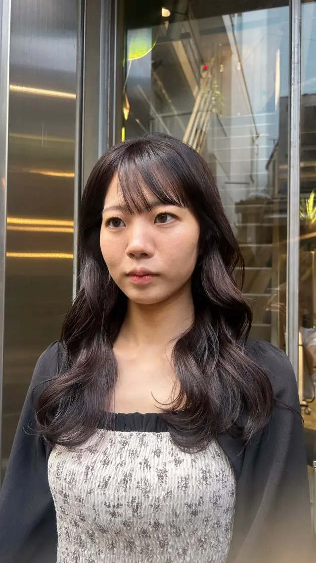 カットカラー　【限定価格⭐︎】　ロング料金ありの写真