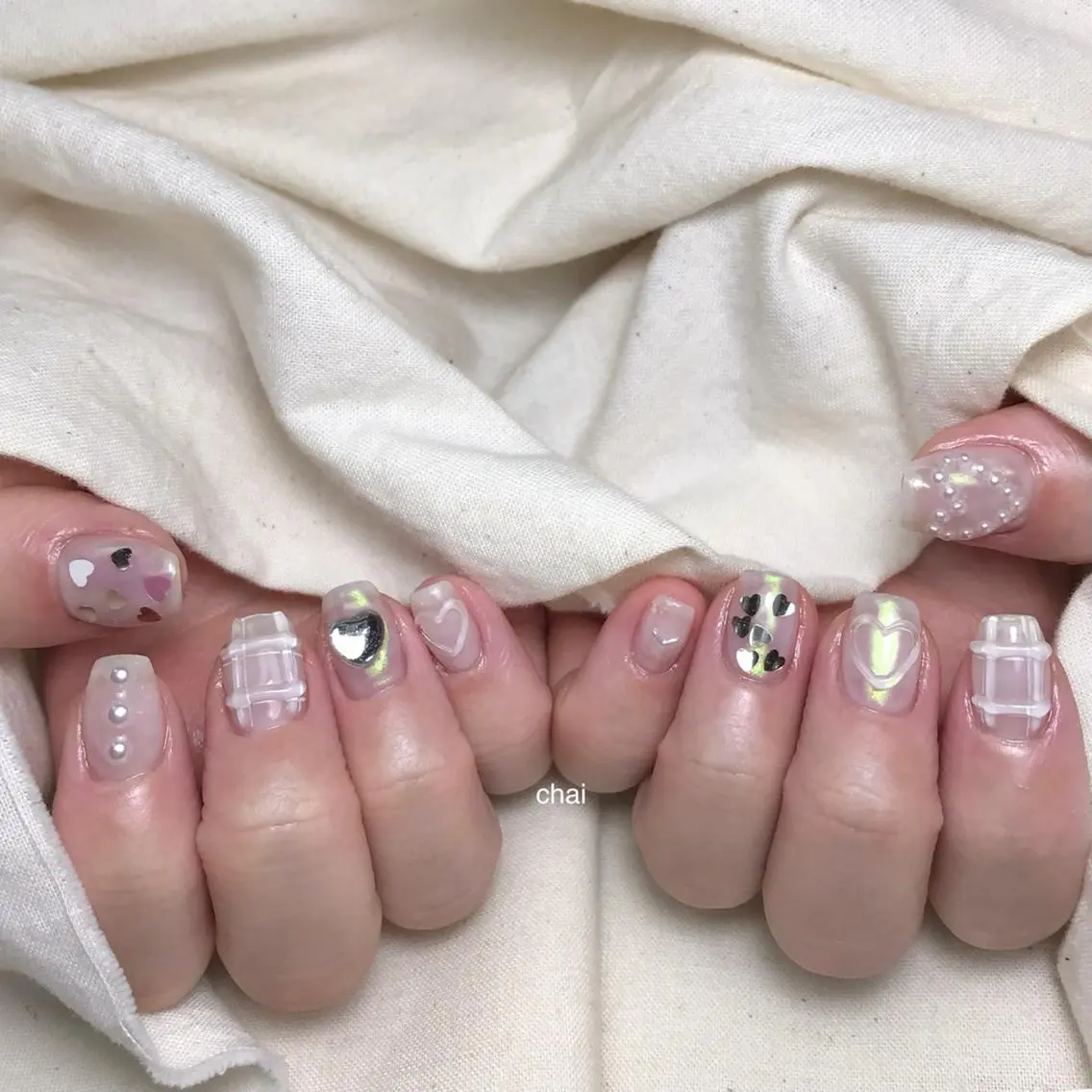 ネイル ハンドネイル chai nail _ai📍鶴橋/桃谷のネイルデザイン