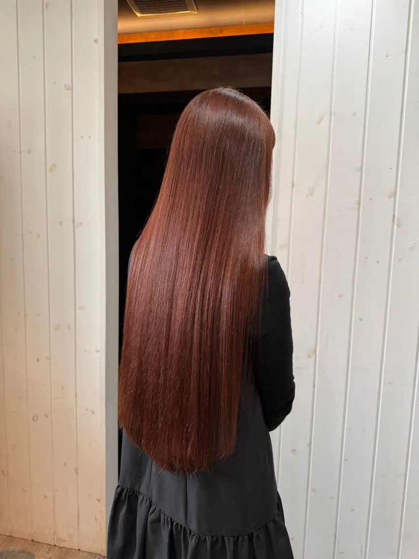 カラー ヘアカラー malibu あいかのヘアスタイル