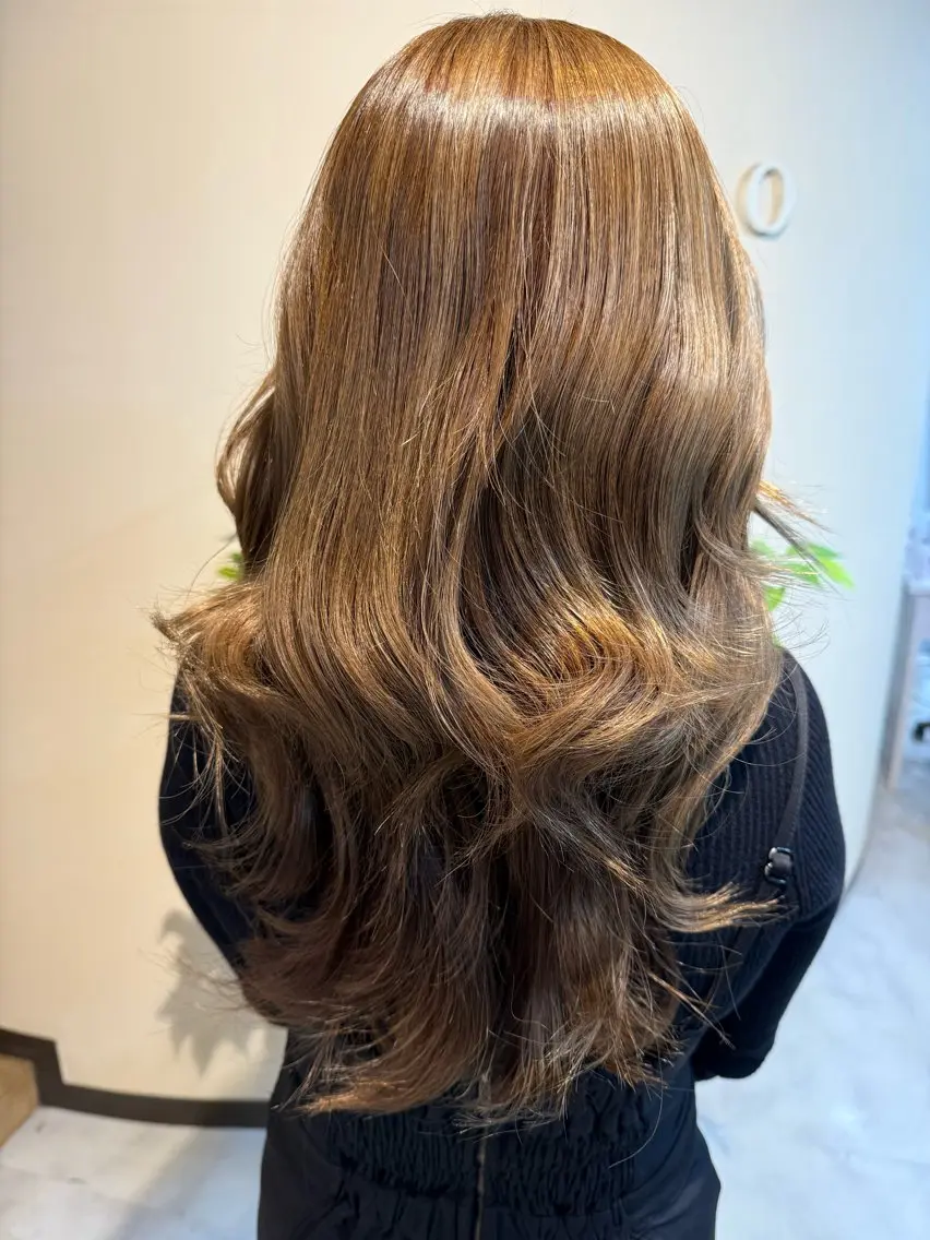 ロング レイヤーカット 吉川 慶斗のヘアスタイル