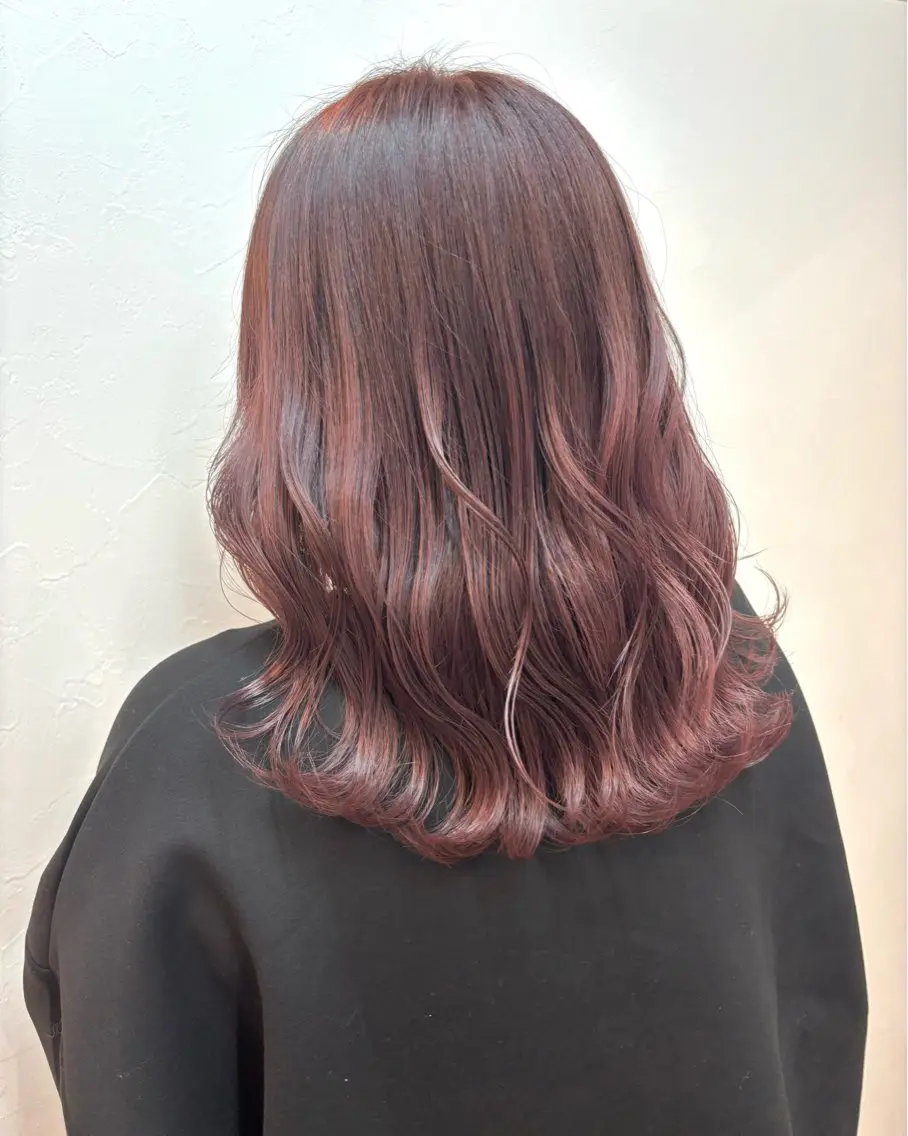 セミロング カラー ヘアカラー トリートメント 【enil代表】 杉林和哉のヘアスタイル