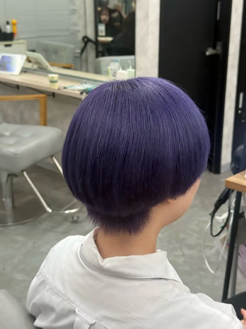 ショート カラー 🎀Yuzumi/ カット/パーマ🎀のヘアスタイル