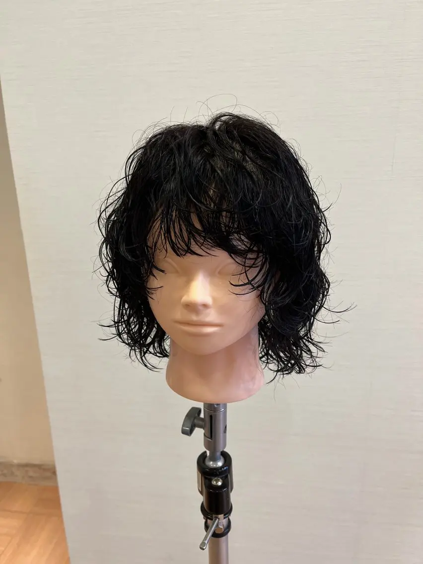 ミディアム パーマ パーマ Ha naのヘアスタイル