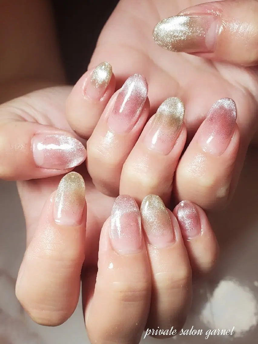 ネイル マグネットネイル ハンドネイル Garnet nailのネイルデザイン