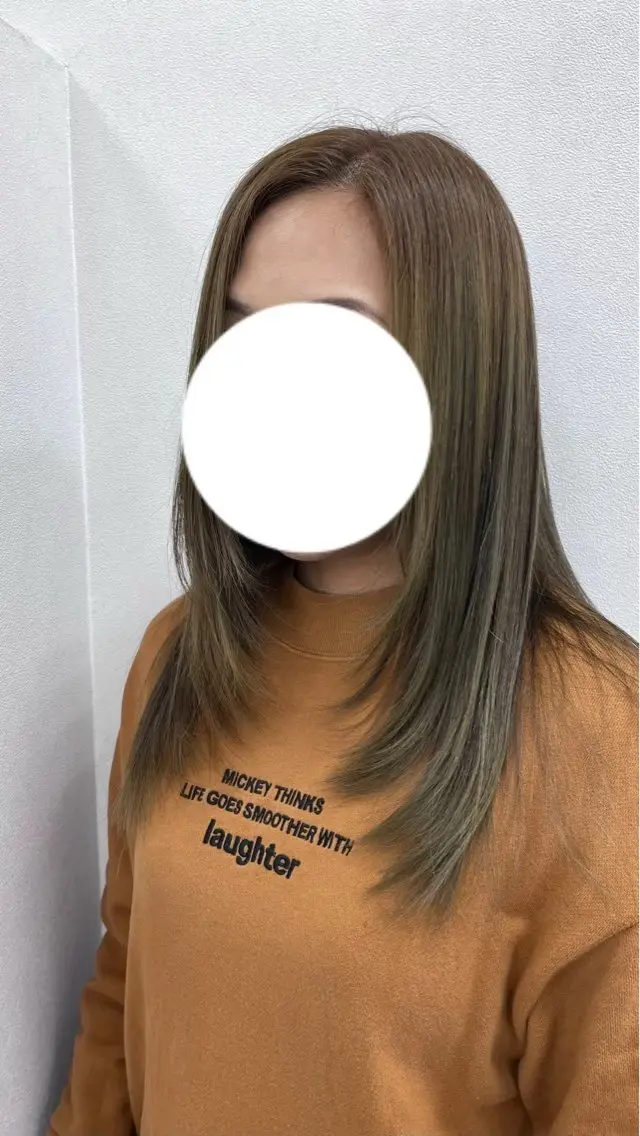 ロング イマムラ ナナのヘアスタイル