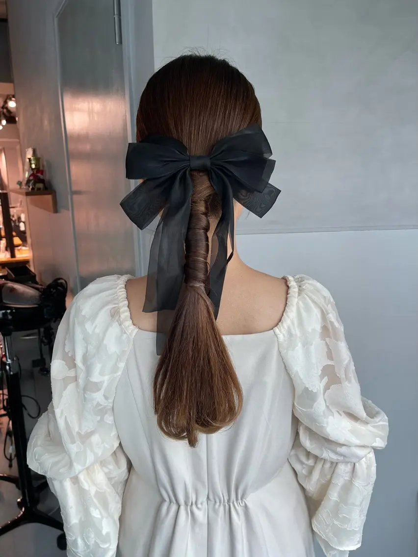 ヘアアレンジ ヘアセット 透明感カラー💎 アレンジ🩰Rimiのヘアスタイル