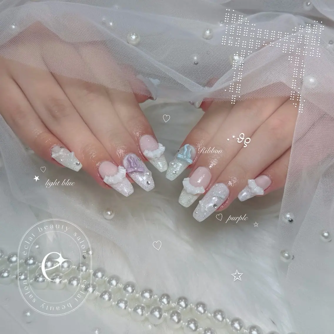 ネイル ハンドネイル eclat Kaedeのネイルデザイン