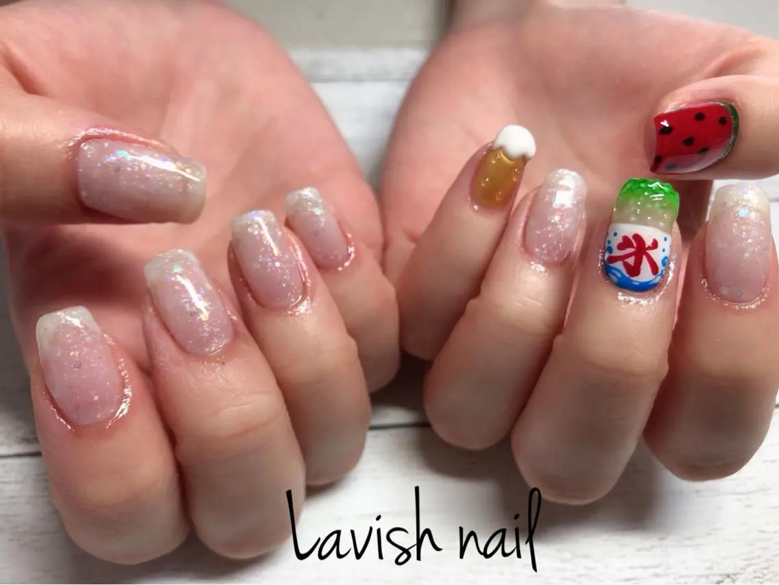 ネイル ハンドネイル Lavish nailのネイルデザイン
