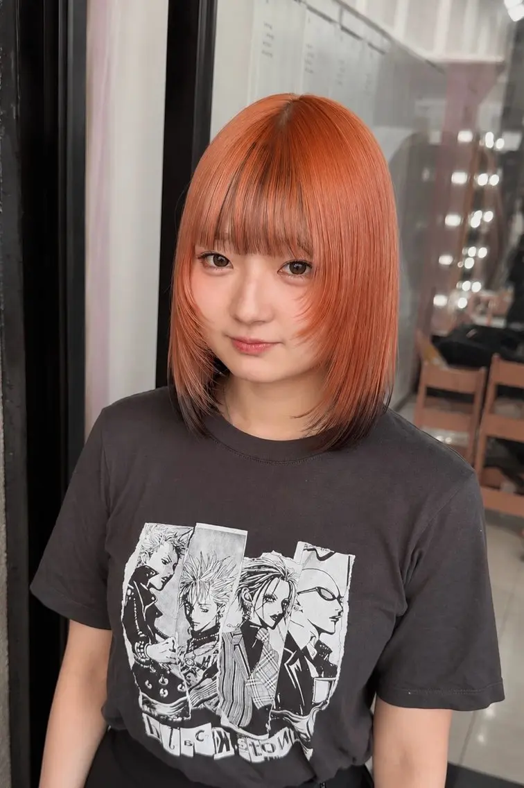 ミディアム カラー カット ヘアカラー トリートメント 🦋色落ちまで綺麗に 🦋KOKIのヘアスタイル