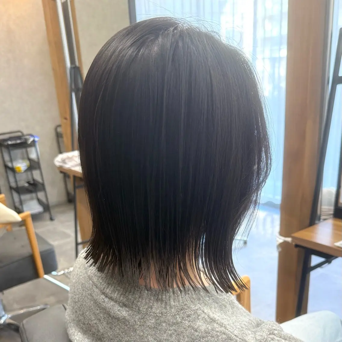 ミディアム ボブ 外ハネヘア 似合わせボブ🎀🫧 千葉 優希のヘアスタイル
