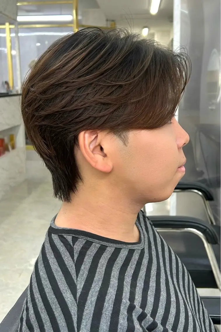 ショート カラー メンズ カット ヘアカラー メンズスタイリスト 前田雄輝のヘアスタイル