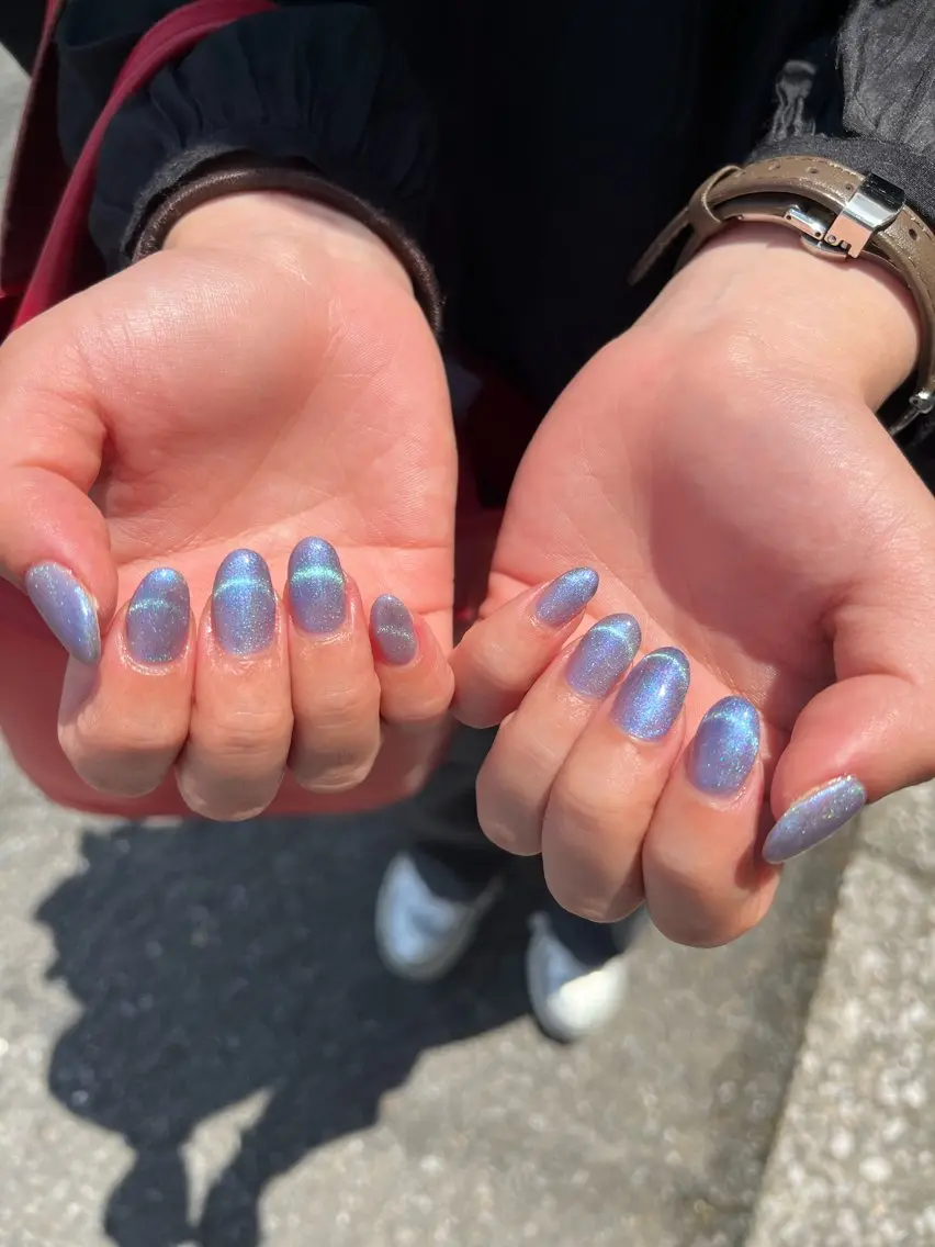 ネイル フレンチネイル マグネットネイル マグネットフレンチ ハンドネイル nail room.のネイルデザイン