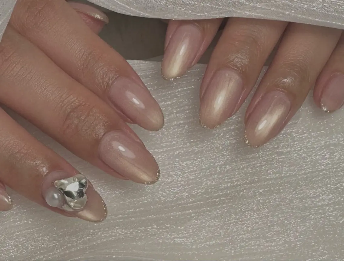 ネイル ラメ(グリッター) マグネットネイル ハンドネイル 天神/今泉 Yuka nailのネイルデザイン