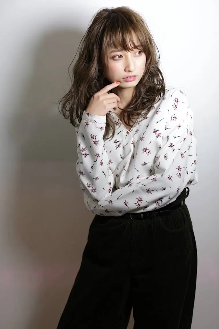 セミロング 廣瀬 直幸のヘアスタイル
