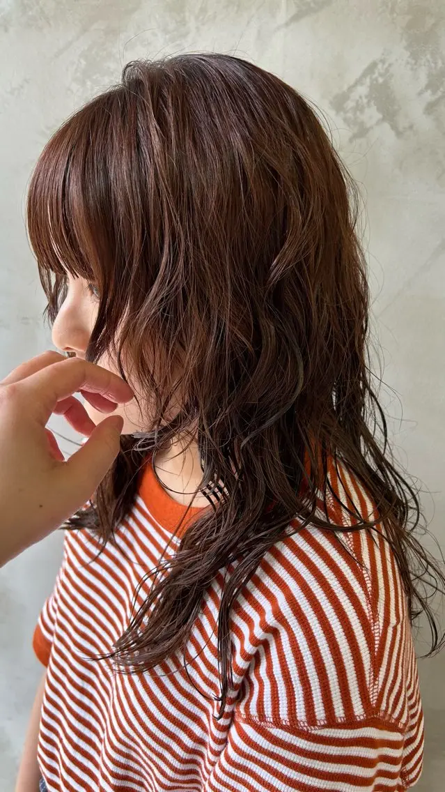 ロング カラー パーマ [Eurica] muaのヘアスタイル