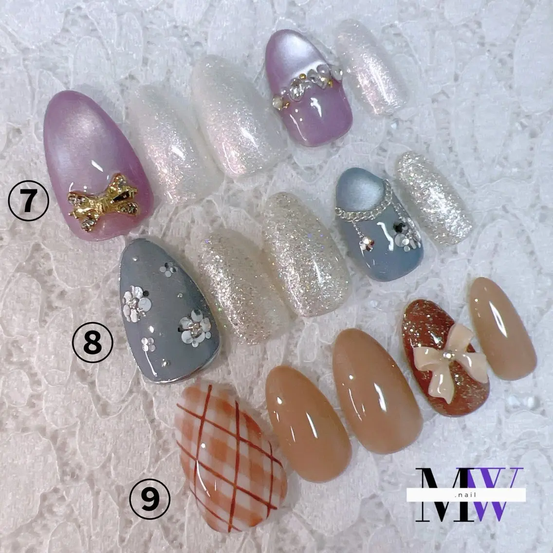 ネイル アートネイル ハンドネイル MW .nailのネイルデザイン