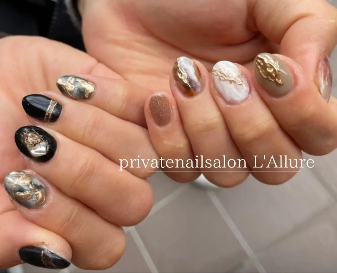 ネイル ハンドネイル nailsalon -L'Allure-のネイルデザイン