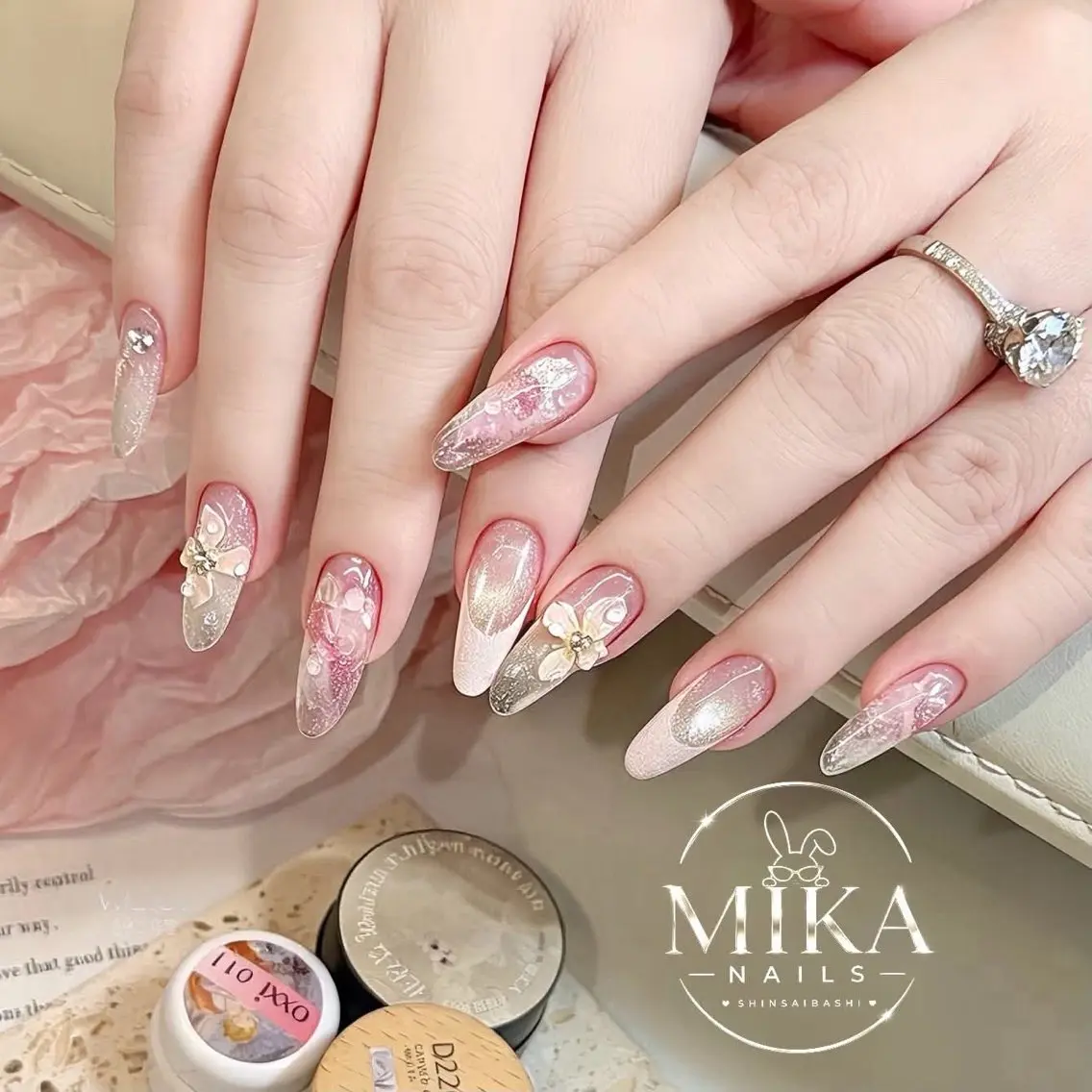 ネイル ハンドネイル フットネイル Rina Mika Nailsのネイルデザイン