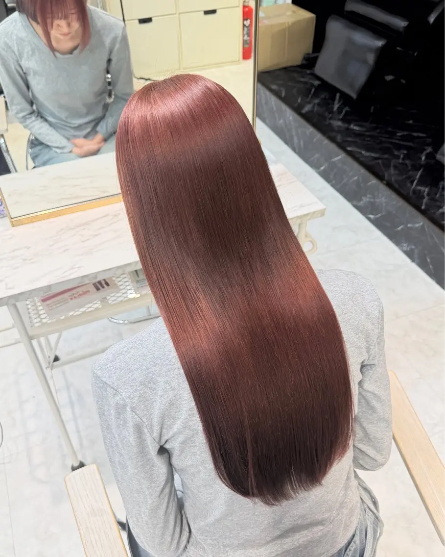 カラー 【🦋ハイトーンリタ ッチ🦋】ENAのヘアスタイル