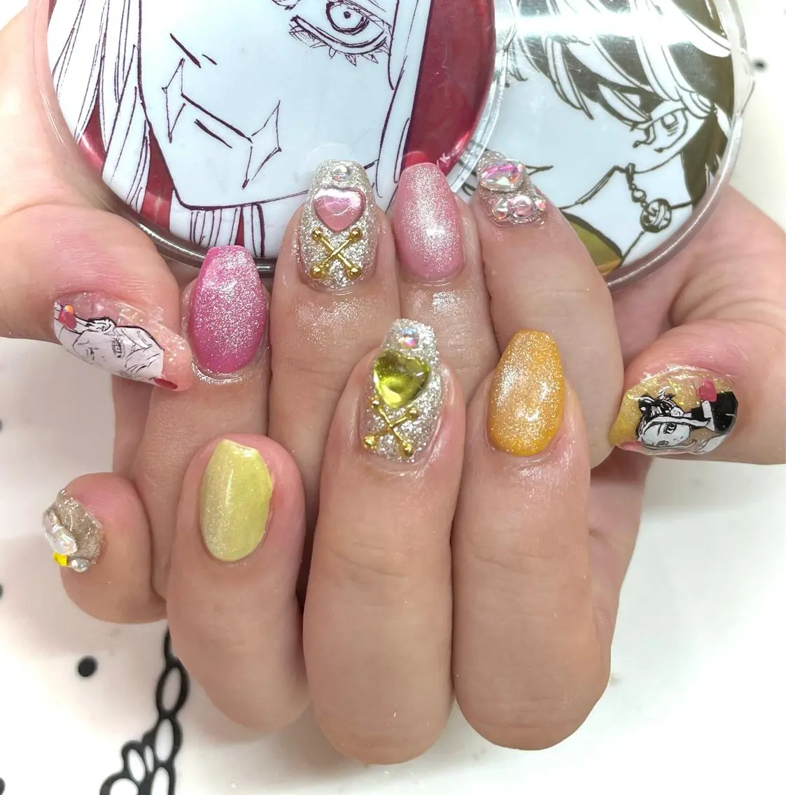 ネイル 持ち込み ハンドネイル nailist cocoのネイルデザイン