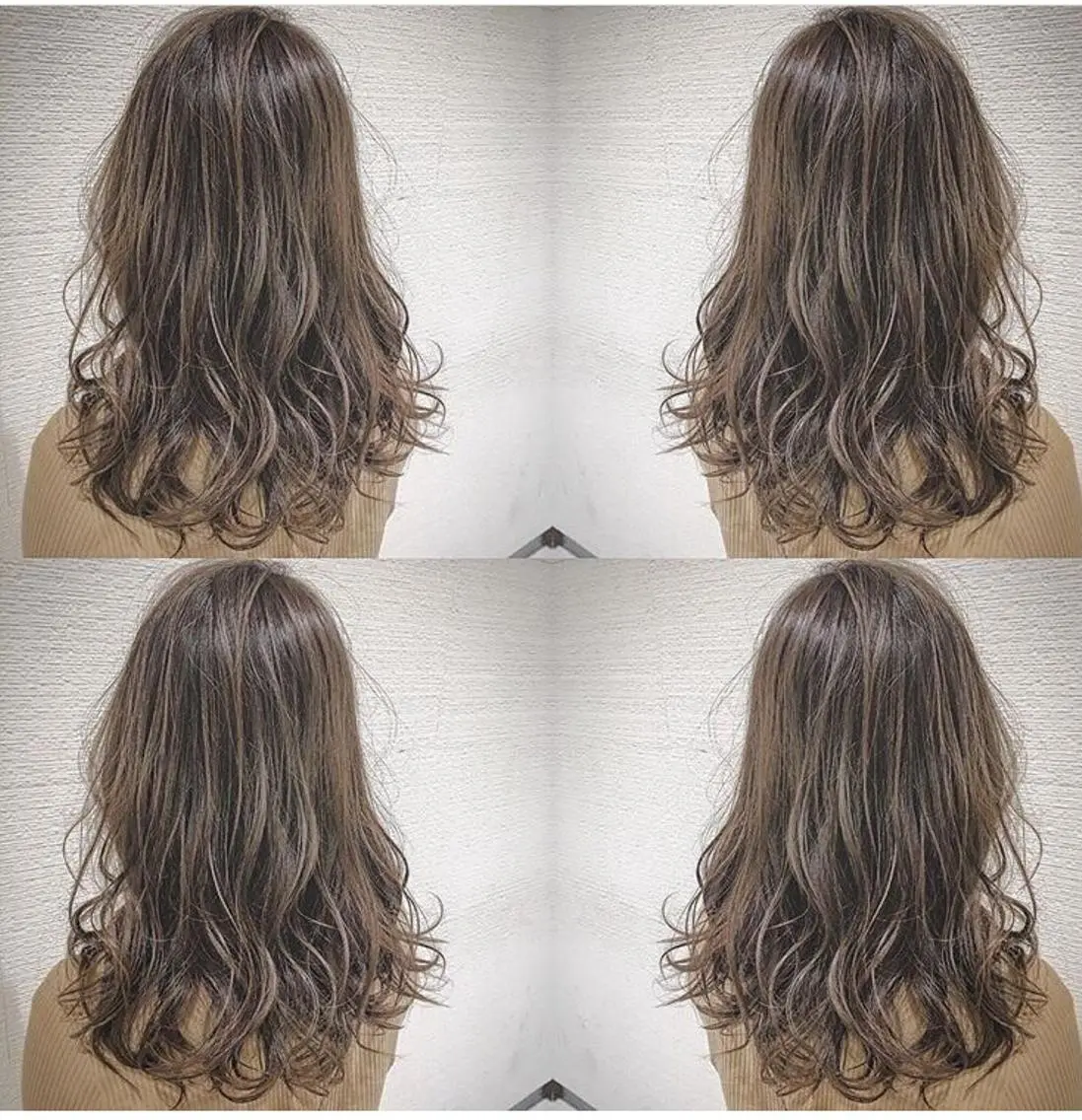 ロング カラー ヘアアレンジ 白髪ぼかしハイライト 茗荷谷駅徒歩2分のヘアスタイル